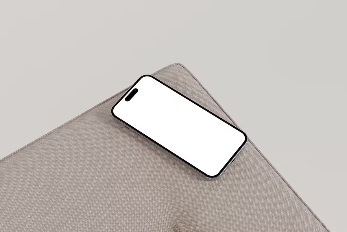 Celie iPhone Free Mockup