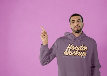 Cotton Hoodie Free Mockup