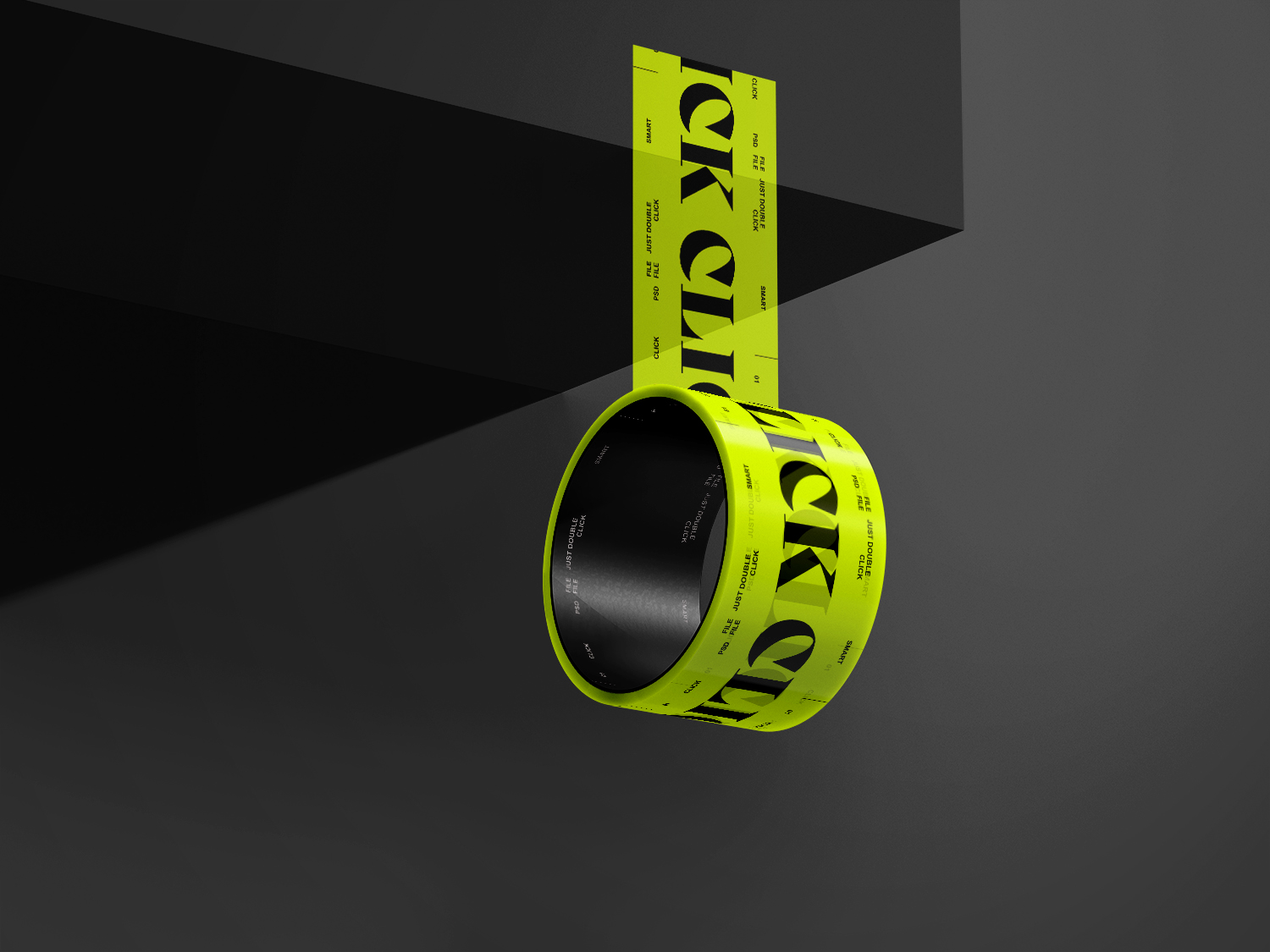 Duct Tape Free Mockup