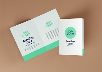 Greeting Card Free Mockup