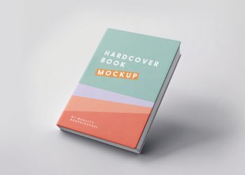 Hardcover Book Free Mockup