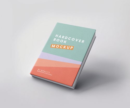 Hardcover Book Free Mockup