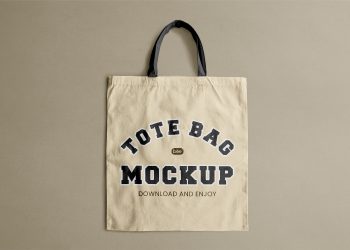 Material Shopping Bag Free Mockup