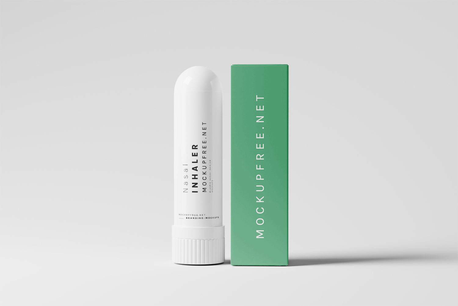 Plastic Nasal Inhaler Free Mockups