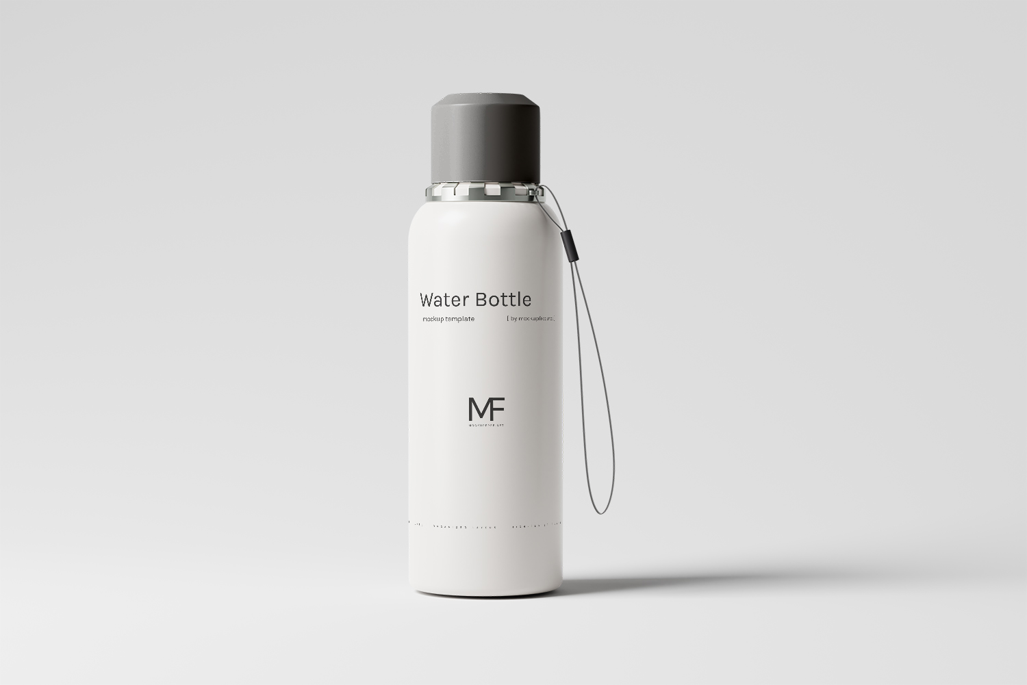 Reusable Plastic Water Bottle Free Mockups