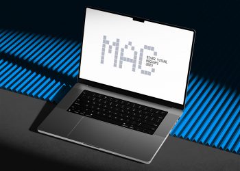 Sharp Edges Macbook Pro 16 Free Mockup