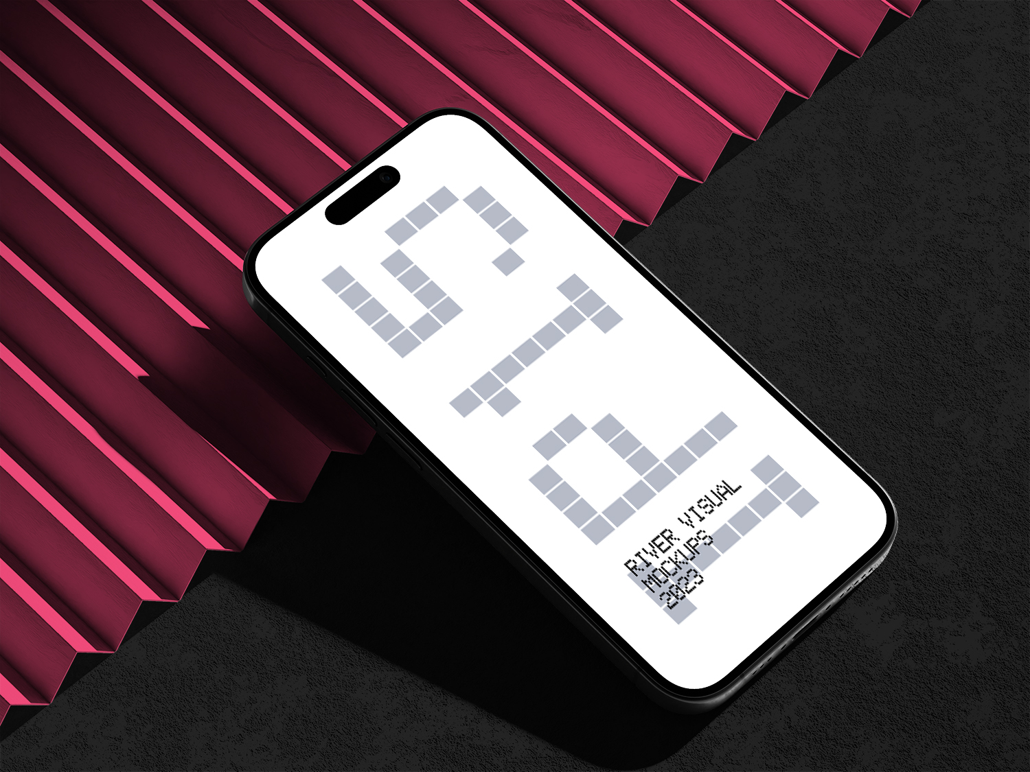 Sharp Edges iPhone 15 Pro Free Mockup