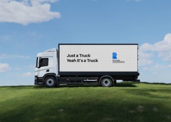 Truck Animated Free Mockup