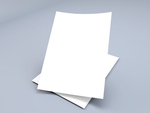 A4 Paper Sheet Free Mockup