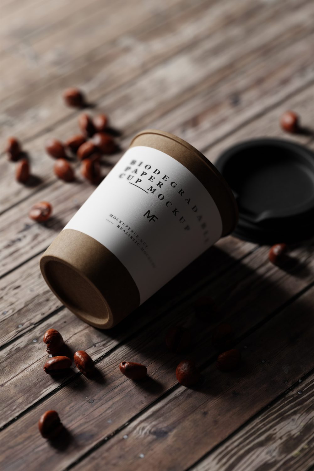 Biodegradable Paper Cup Free Mockups