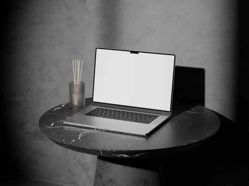 Clens Macbook Free Mockup