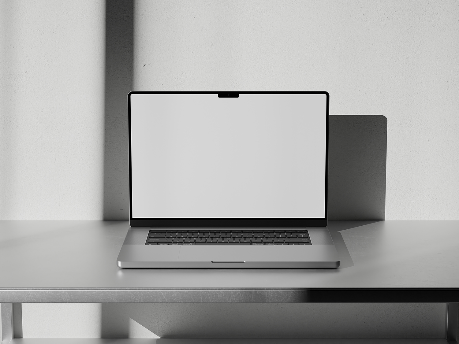 Falk Industrial Macbook Free Mockup