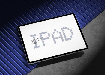 Sharp Edges iPad Pro Free Mockup