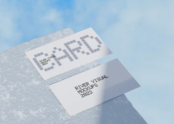 Skies Business Card Free Mockup