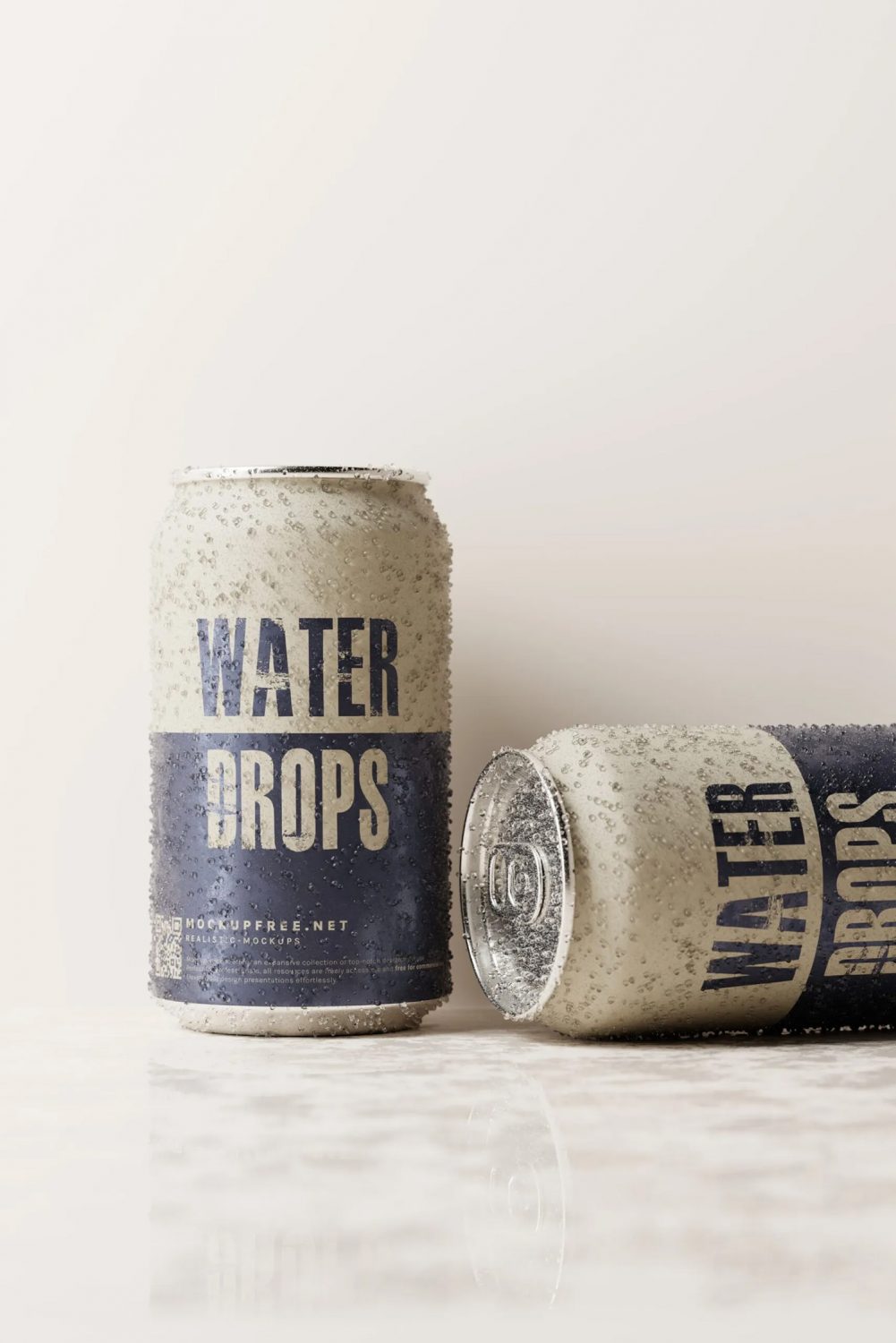 330ml Soda or Beer Can Free Mockups