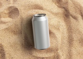 Beverage Aluminum Soda Can Free Mockup