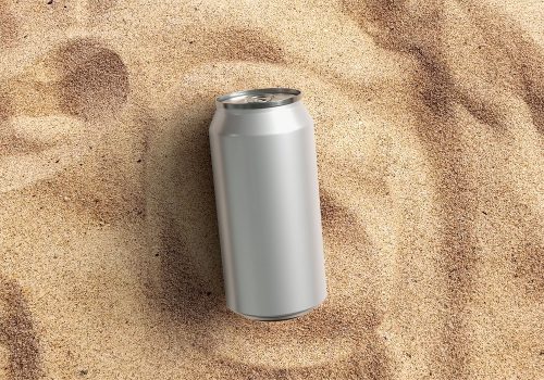 Beverage Aluminum Soda Can Free Mockup