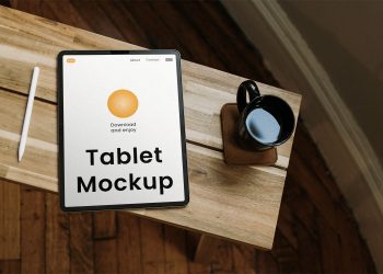 Big Tablet Free Mockup