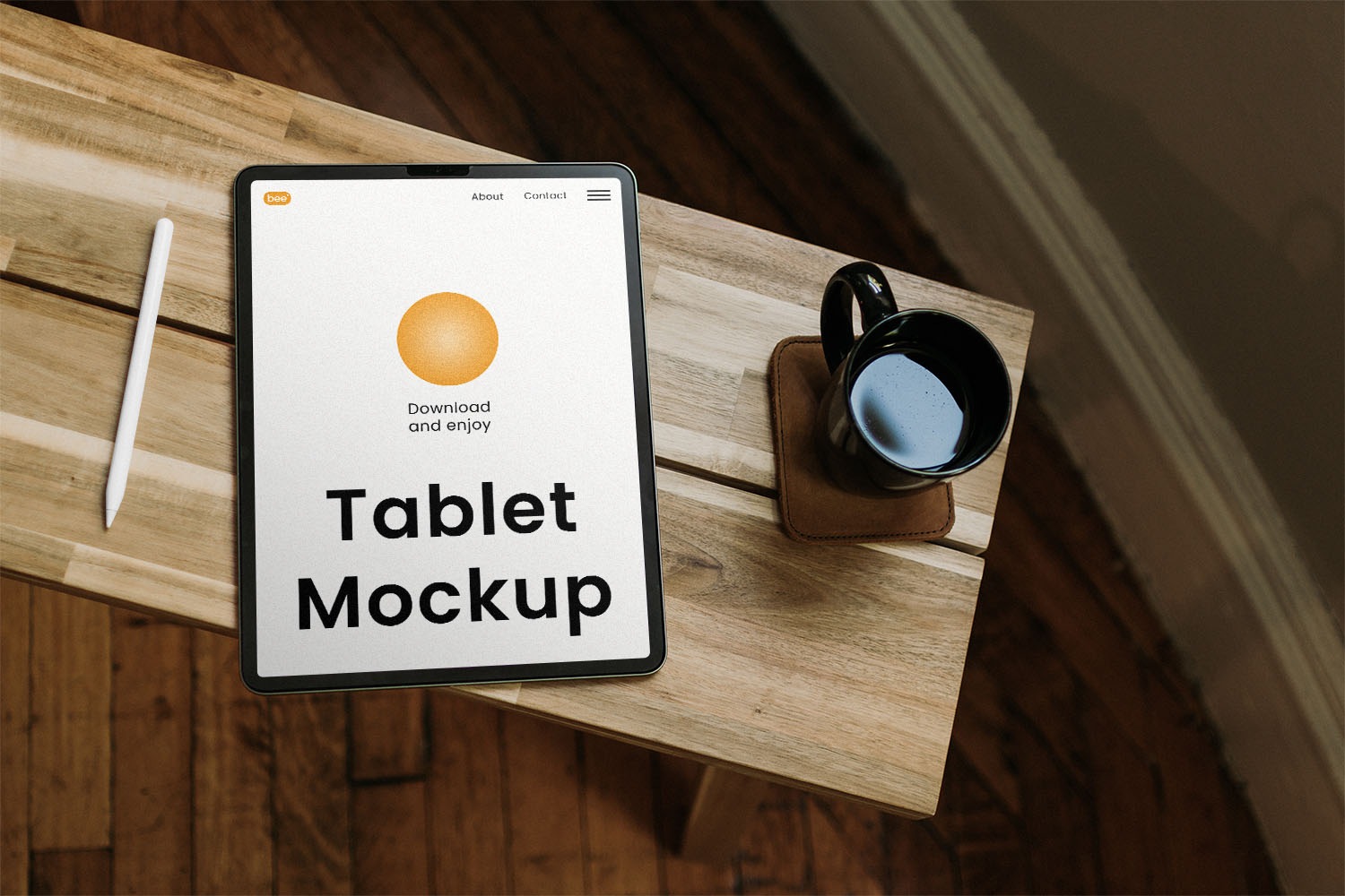 Big Tablet Free Mockup