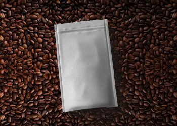 Coffee Packaging Paper Bag Free Mockup