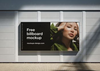 Customizable Billboard Free Mockup