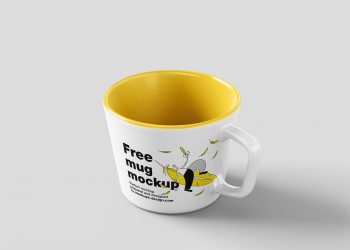 Low Cup Free Mockup