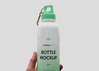 Metal Bottle Free Mockup