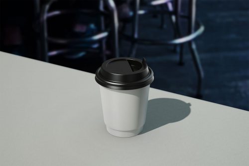 Paper Cup 250ml Free Mockup