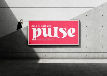 Street Photography Style Billboard Free Mockup