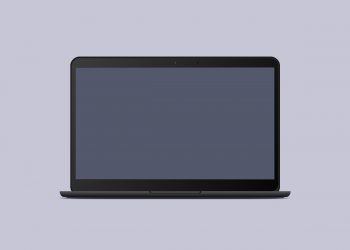 Vector Google PixelBook Free Mockup