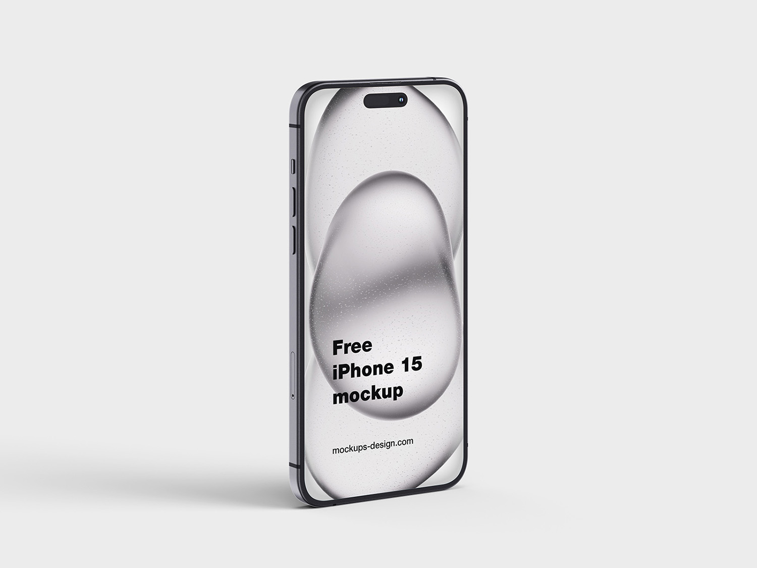 iPhone 15 Free Mockup