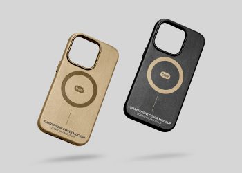 iPhone 15 Pro Case Free Mockup