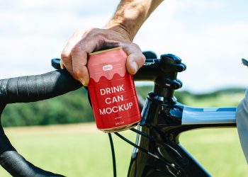 Aluminum Can Free Mockup