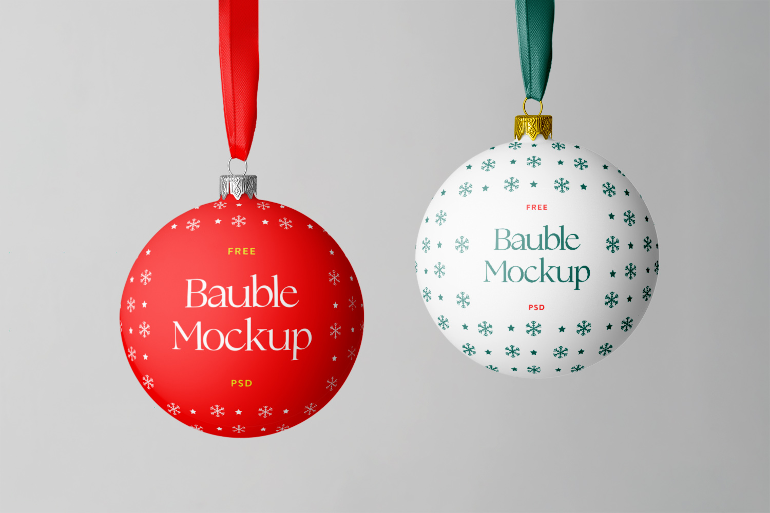 Bauble Free Mockup