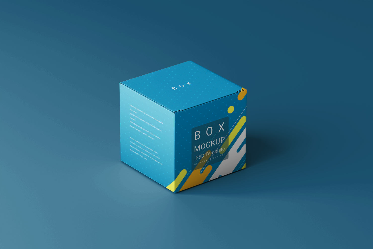 Square Box Free Mockup