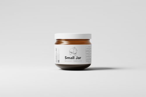 300ml Squat Jar Free Mockups