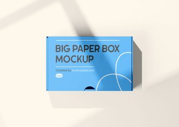 Box Packaging Free Mockup