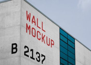 Building Facade Free Mockup