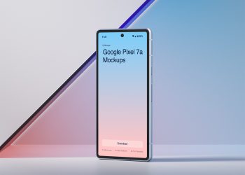 Google Pixel 7a Free Mockup