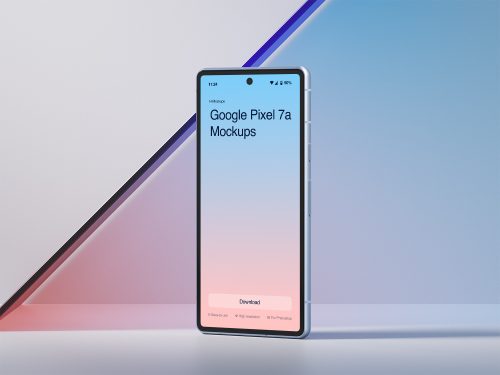 Google Pixel 7a Free Mockup