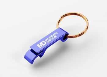 Keychain Opener Free Mockup