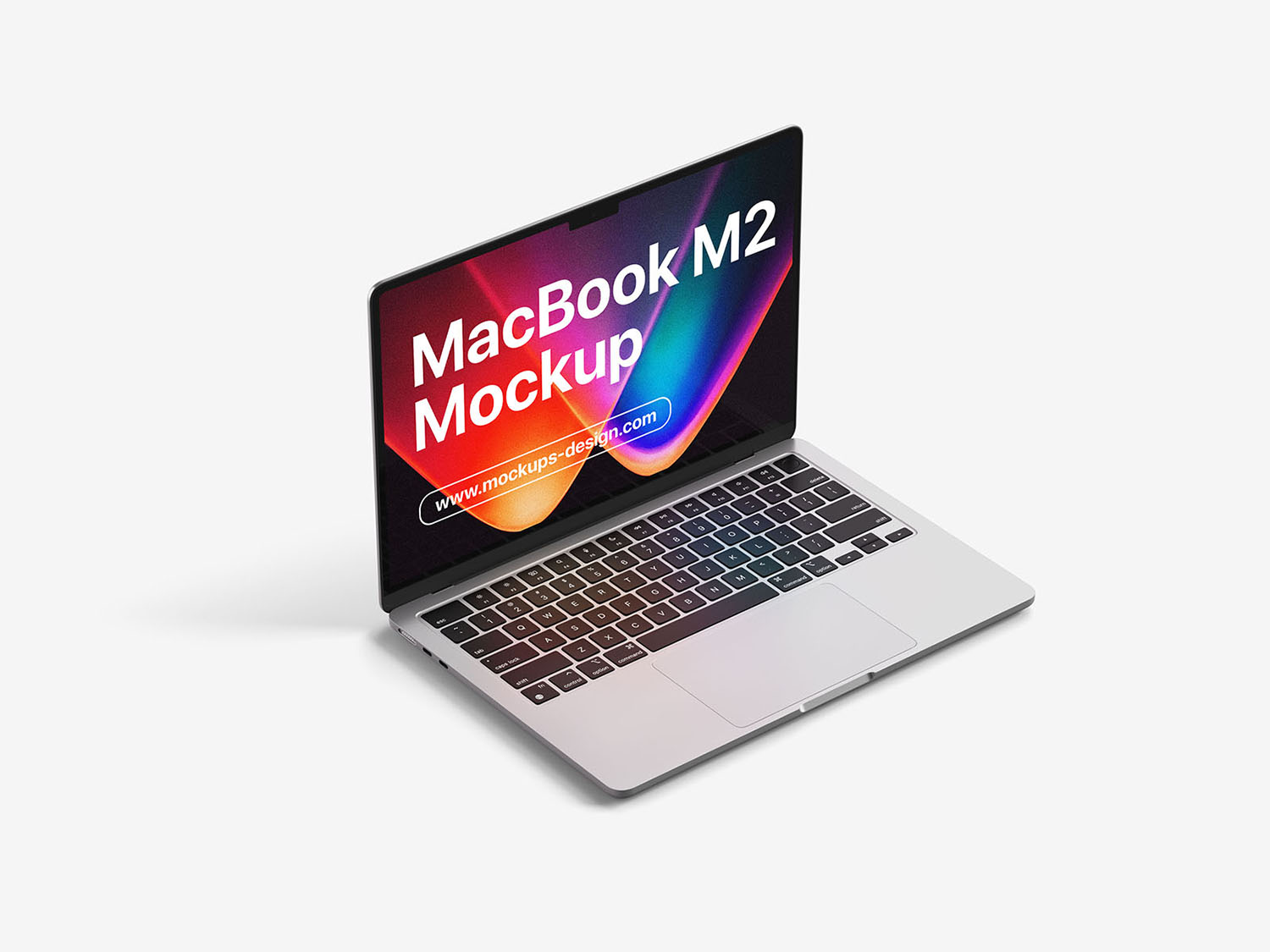 MacBook Air M2 Free Mockup