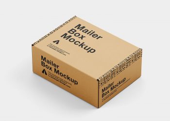 Mailer Box Free Mockup