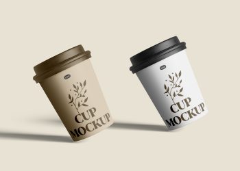 Medium Paper Cup Free Mockup