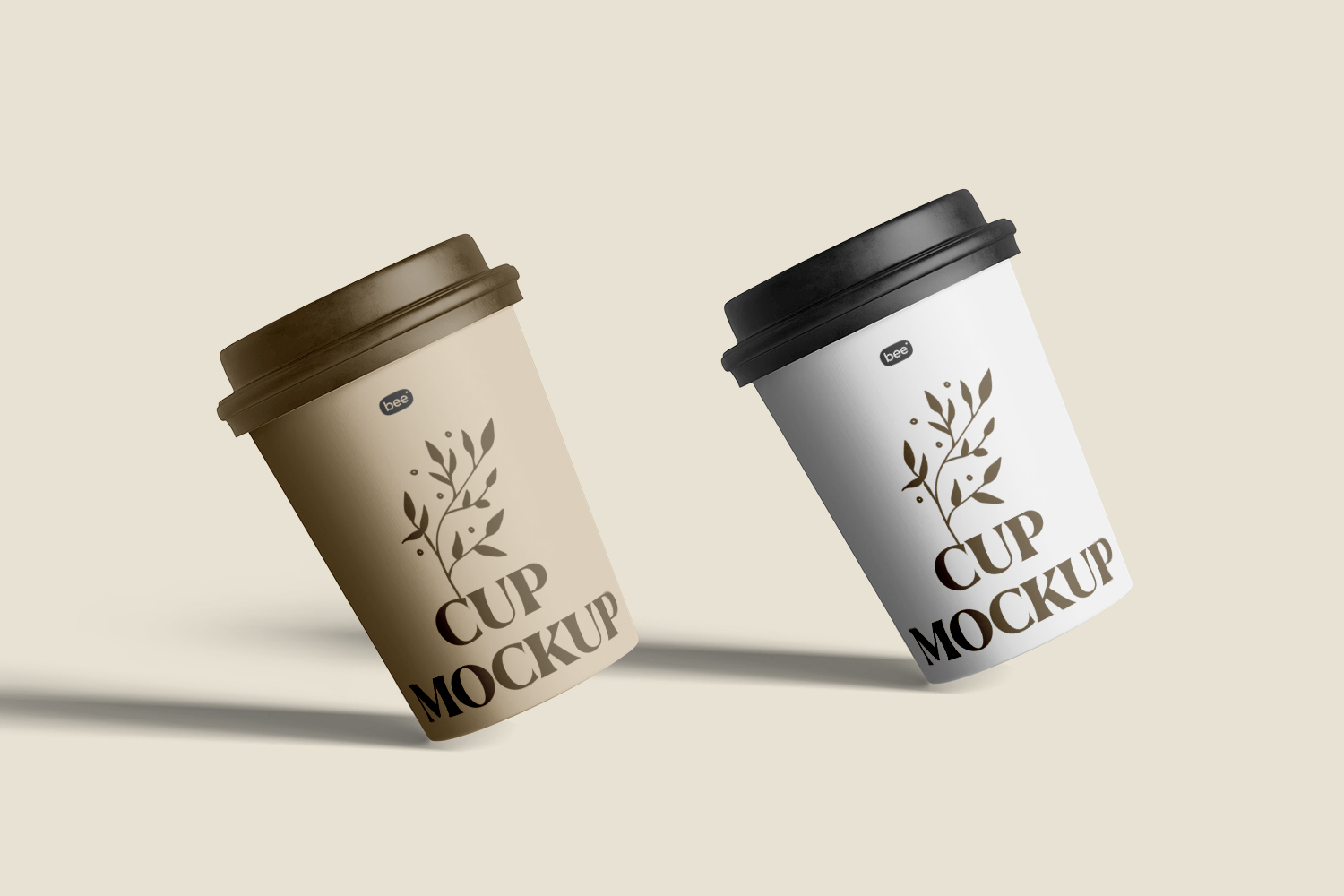 Medium Paper Cup Free Mockup