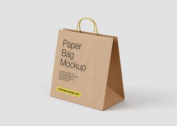 Paper Shopping Bag Free Mockup