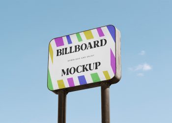 Rectangle Billboard Free Mockup