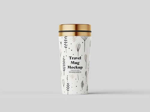 Travel Mug Free Mockup