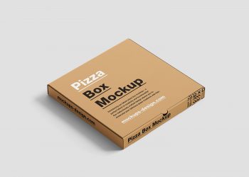 Pizza Box Free Mockup