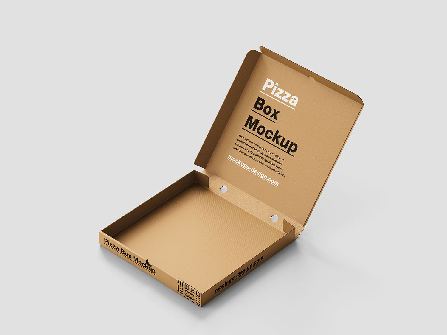 Pizza Box Free Mockup